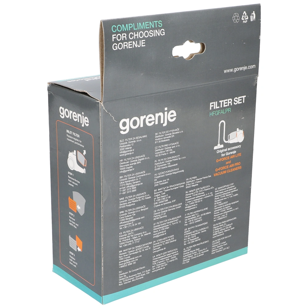 Szűrő hepa (eredeti) GORENJE/MORA porszívó 
