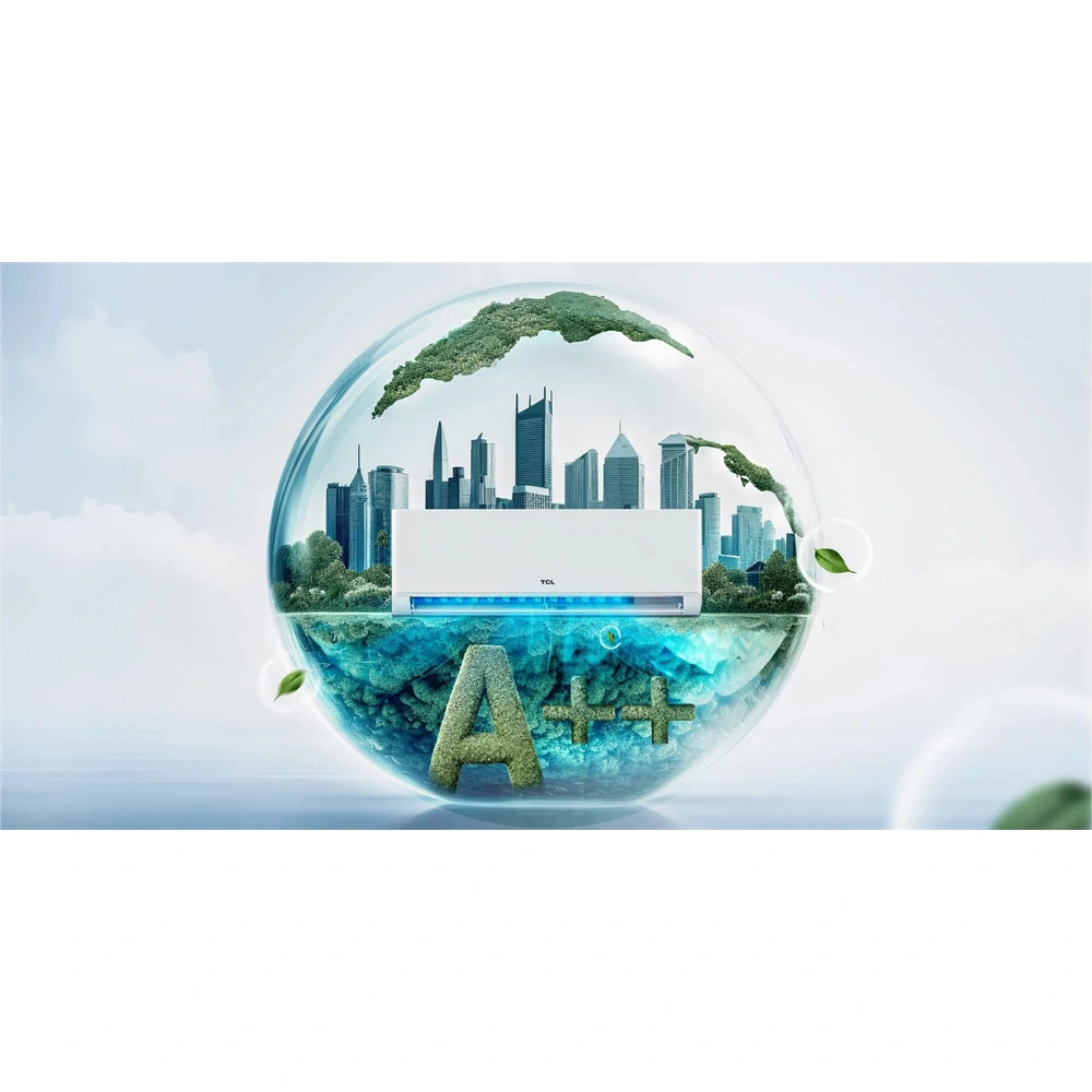 TCL BreezeIN TAC-12CHSD/TPH11IH inverter 3.4 kW hűtő-fűtő klíma szett, fehér, Csepptálca fűtés