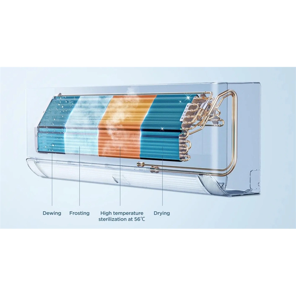 TCL BreezeIN TAC-12CHSD/TPH11IH inverter 3.4 kW hűtő-fűtő klíma szett, fehér, Csepptálca fűtés