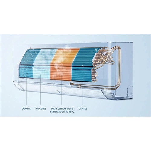 TCL BreezeIN TAC-12CHSD/TPH11IH inverter 3.4 kW hűtő-fűtő klíma szett, fehér, Csepptálca fűtés