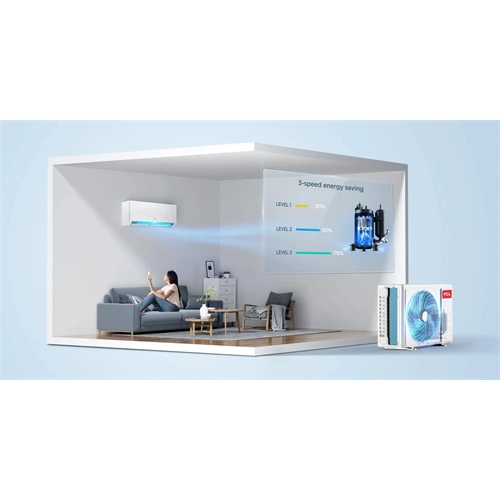 TCL BreezeIN TAC-12CHSD/TPH11IH inverter 3.4 kW hűtő-fűtő klíma szett, fehér, Csepptálca fűtés
