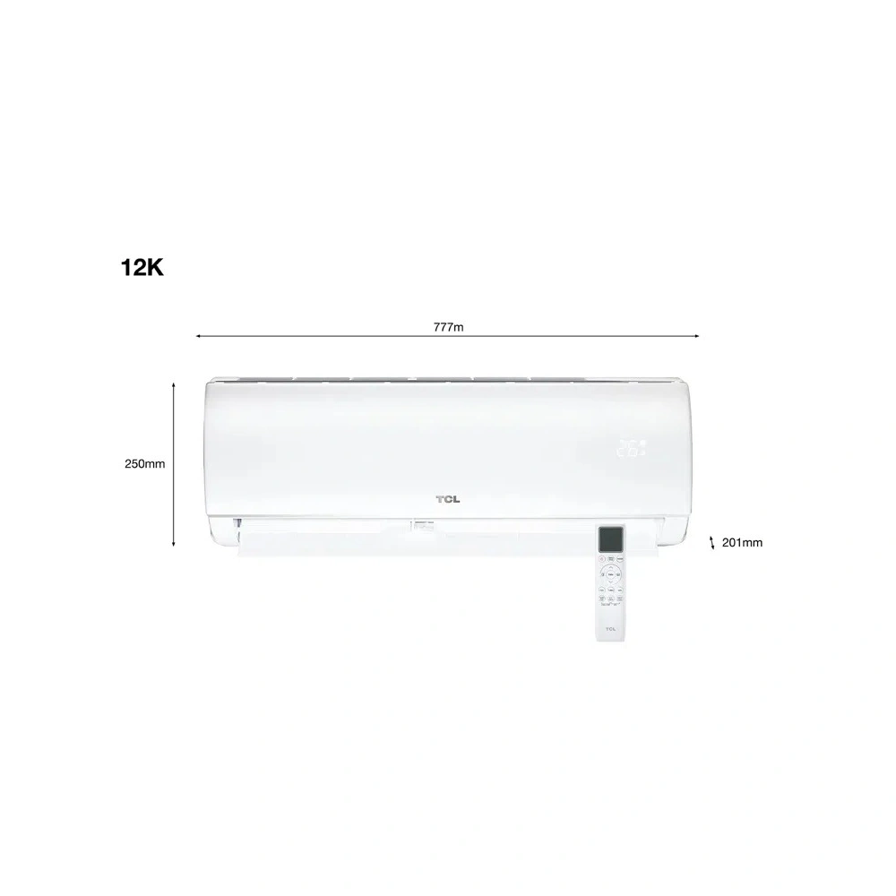 TCL Elite XA41 inverter 2.6 kW hűtő-fűtő klíma szett, fehér