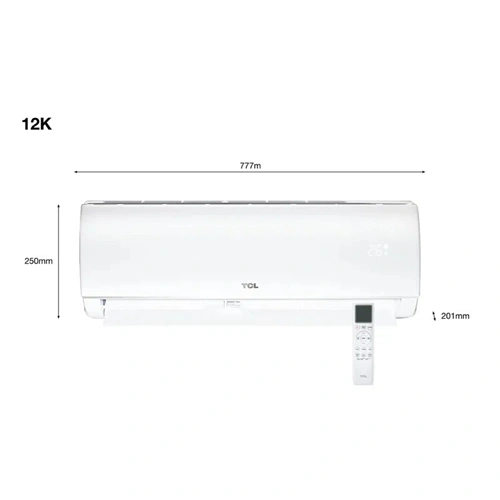 TCL Elite XA41 inverter 2.6 kW hűtő-fűtő klíma szett, fehér
