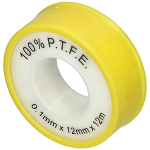 Teflonszalag (gázra) 12x12x0,1 FTSZG