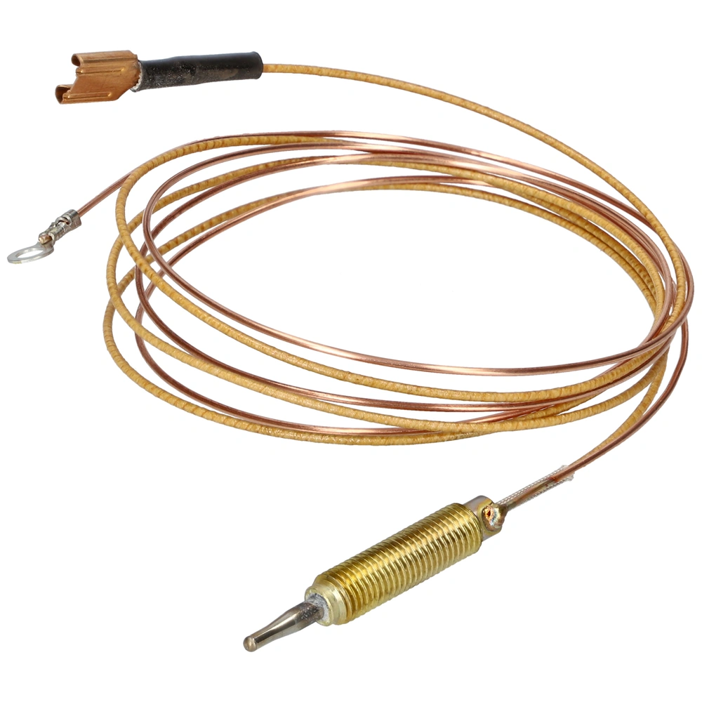 Termoelem (hőelem, sarus 1000mm, M8 fejű, 2 szálas) tűzhely