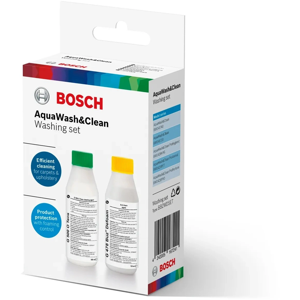 Tisztító csomag, 2x100ml (eredeti) BOSCH porszívó