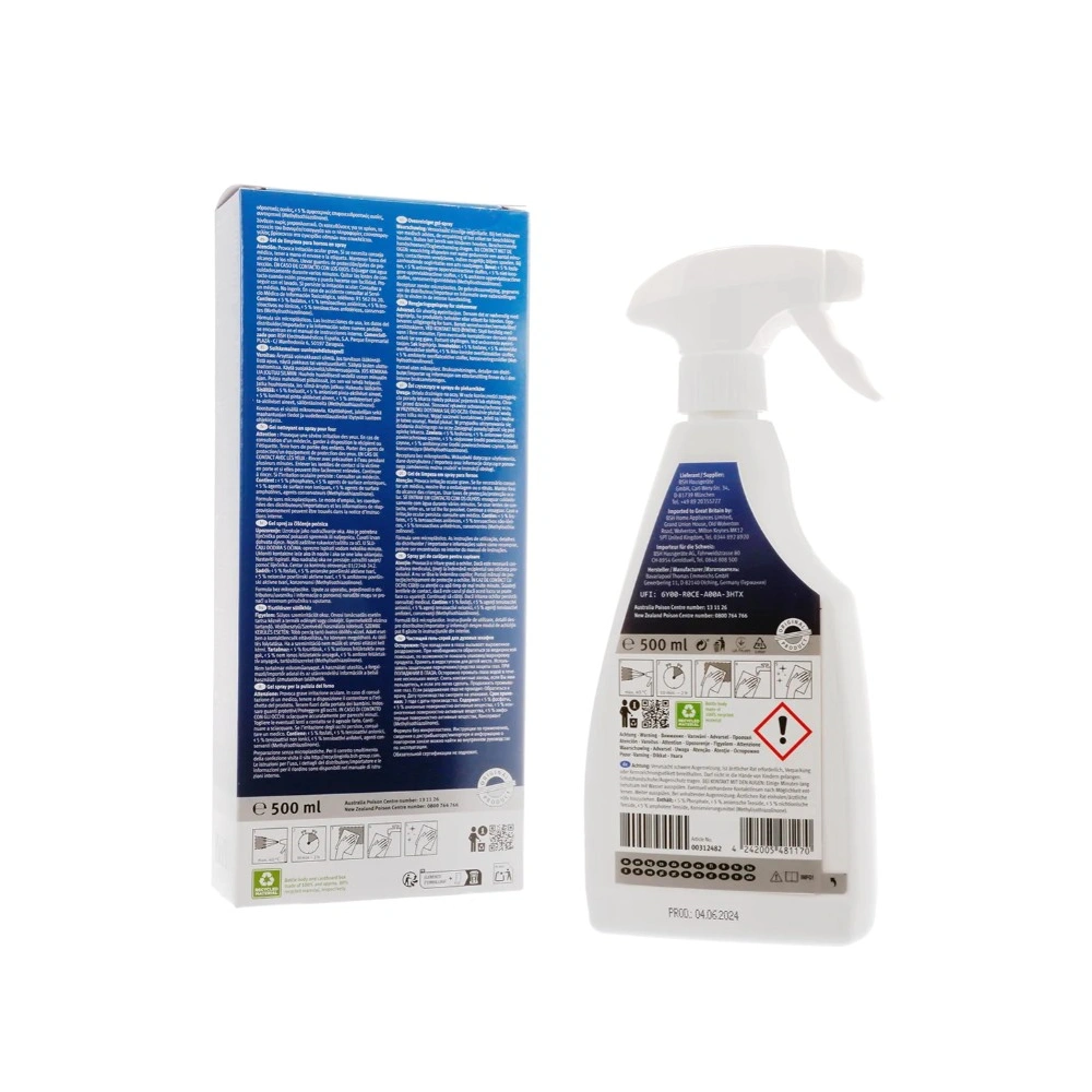 Tisztító gél spray 500ml (eredeti) BOSCH tűzhely