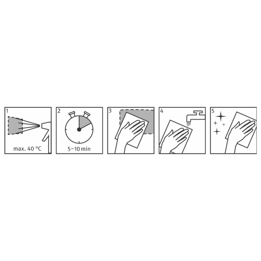 Tisztító gél spray 500ml (eredeti) BOSCH tűzhely