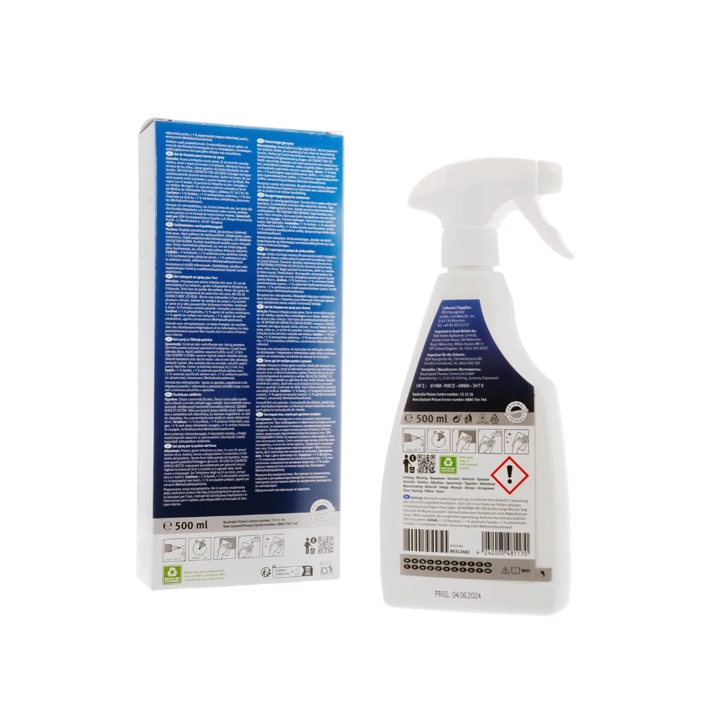 Tisztító gél spray 500ml (eredeti) BOSCH tűzhely