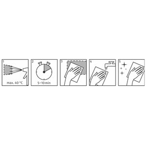 Tisztító gél spray 500ml (eredeti) BOSCH tűzhely