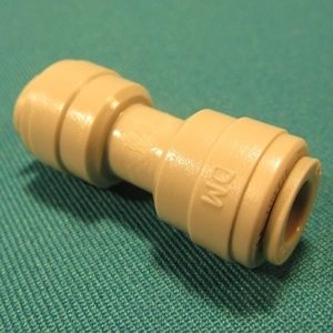 Toldó 6/6mm (vízcsőhöz, egyenes) 1/4 coll Side by side hűtőgép / RENDELÉSRE