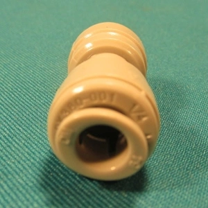 Toldó 6/6mm (vízcsőhöz, egyenes) 1/4 coll Side by side hűtőgép / RENDELÉSRE