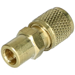 Töltőcső szelep D=6 mm (univerzális) hűtőgép