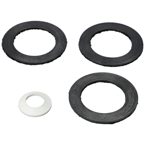 Tömítés (fekete, csomagolt = 3 fekete tömítés + 1 fehér csúszógyűrű) HAJDU 303 keverőtárcsás mosógép