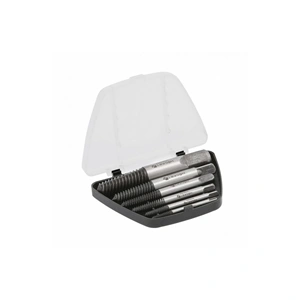 Törtcsavar kiszedő készlet műanyag dobozban, 6 részes, M3-M25 méretig , HÖGERT HT8G404