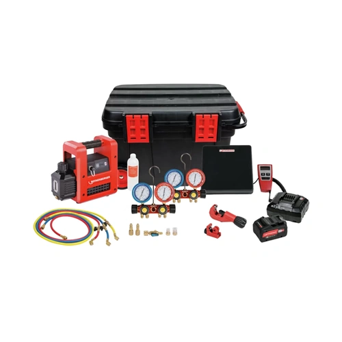 Univerzális leürítő és feltöltő készlet, analóg csaptelep, (fűtés, klíma, ) R32, ROTHENBERGER 1000003622 / RENDELÉSRE