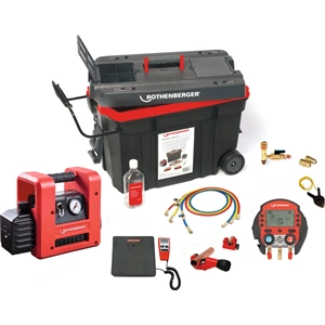 Univerzális leürítő és feltöltő készlet, digitális csaptelep,(fűtés, klíma) ROTHENBERGER 1000002560 / RENDELÉSRE