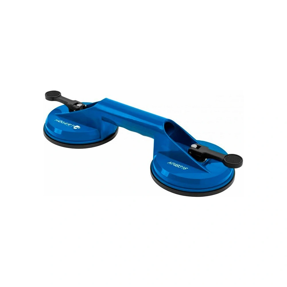 Üvegkiemelő 2 ágú, kerámiához is, 2x120 mm átmérő, 80 kg-ig , HÖGERT HT4B316