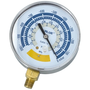 Vákuumóra D=80 mm NPT 1/8 coll VALUE