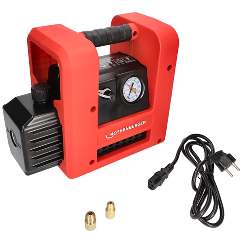 Vákuumszivattyú, 2,5m3/h, ROAIRVAC R32 1.5, 230V, 42L / perc, 190W, ROTHENBERGER 1000002399