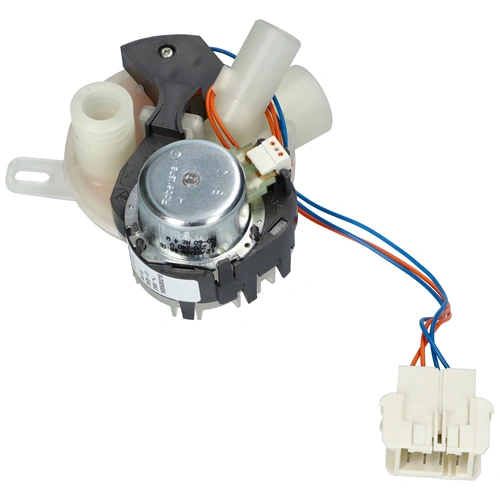 Váltószelep (eredeti) WHIRLPOOL, GORENJE, SMEG, TEKA  mosogatógép / RENDELÉSRE