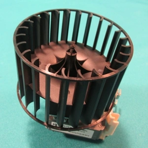 Ventilátor lapát + motor (magnetron hűtőgép) (eredeti) BOSCH mikrohullámú sütő / RENDELÉSRE