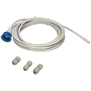 Vízbekötő készlet (cső + csatlakozók) vízadagolós Side By Side hűtőkhöz UNIVERZÁLIS