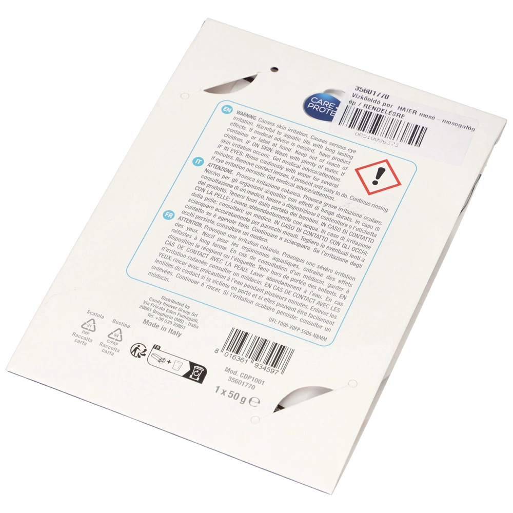 Vízkőoldó por  HAIER mosó-mosogatógép / RENDELÉSRE