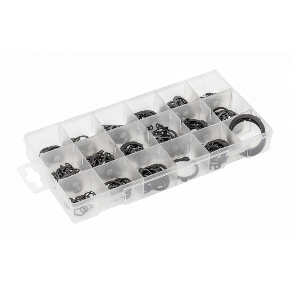 Zégergyűrű készlet, külső 6-32 mm , belső 11-20 mm, 225 részes, HÖGERT HT8G503