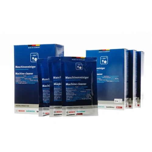 Zsírtalanító, tisztító por, 3 csomag (eredeti) BOSCH mosogatógép