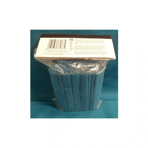 Zsugorcső 8,0mm 10cm kék  (100db/cs.) /RENDELÉSRE