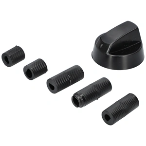 variálható sütő/főző szabályzó gomb fekete többféle márkához tűzhelybe